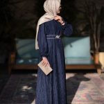 عبا ياقوت سرمه ای