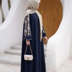 عبا ساغر سرمه ای