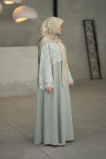 عبا نيلوفر سبز