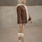 پالتو دنيز شکلاتی