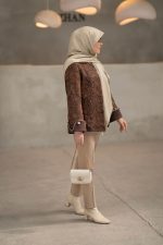 پالتو دنيز شکلاتی