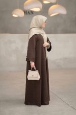 عبا سلين قهوه ای