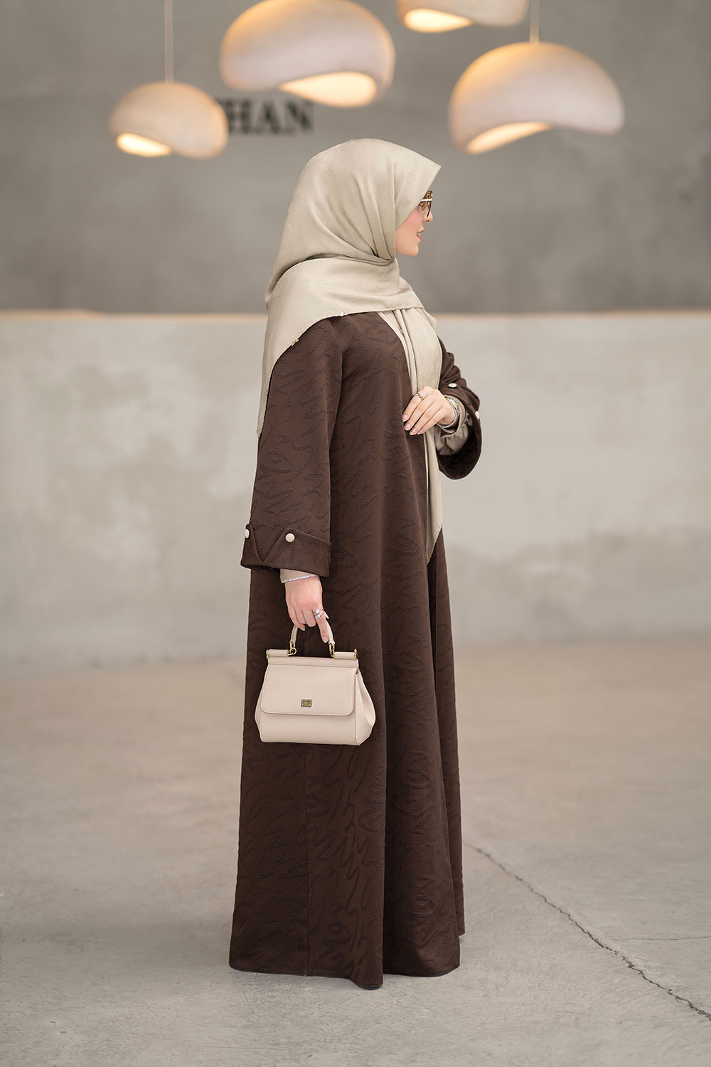 IMG_1496 عبا سلين قهوه ای - Image 1