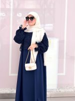 عبا درسا سرمه ای