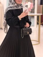 شومیز سپید مشکی - Image 2