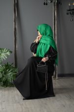 عبا گوهر مشکی - Image 2