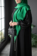 عبا گوهر مشکی - Image 3