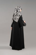 عبا ارکیده مشکی - Image 2