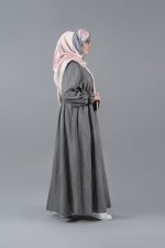 پیراهن کمند طوسی - Image 3