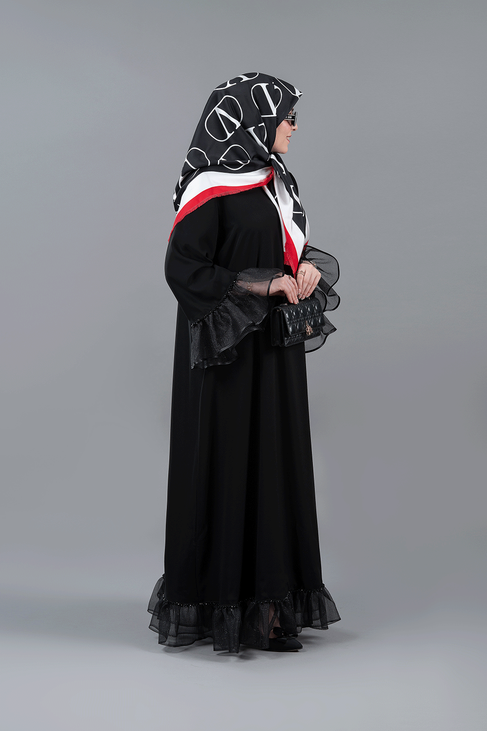 IMG_6527 عبا ریحانه مشکی - Image 1