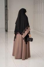شال اصیل مشکی-شکلاتی - Image 2