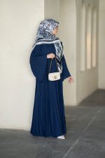 عبا روژان سرمه ای - Image 2