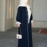 عبا پاییزه دل آرا سرمه ای