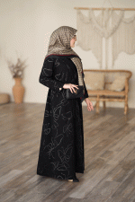 عبا شایسته مشکی - Image 3