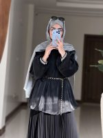 شومیز حریر مشکی